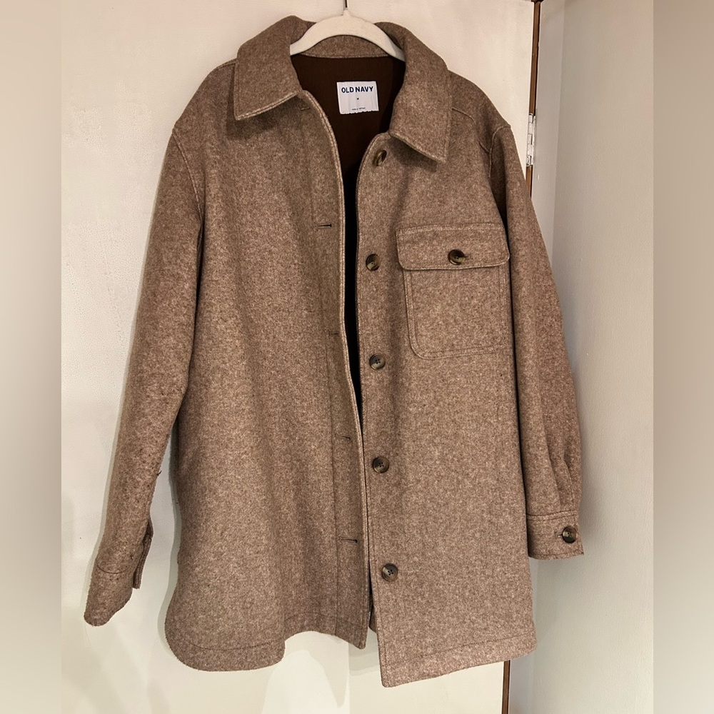 Old Navy Soft Brushed Shacket M